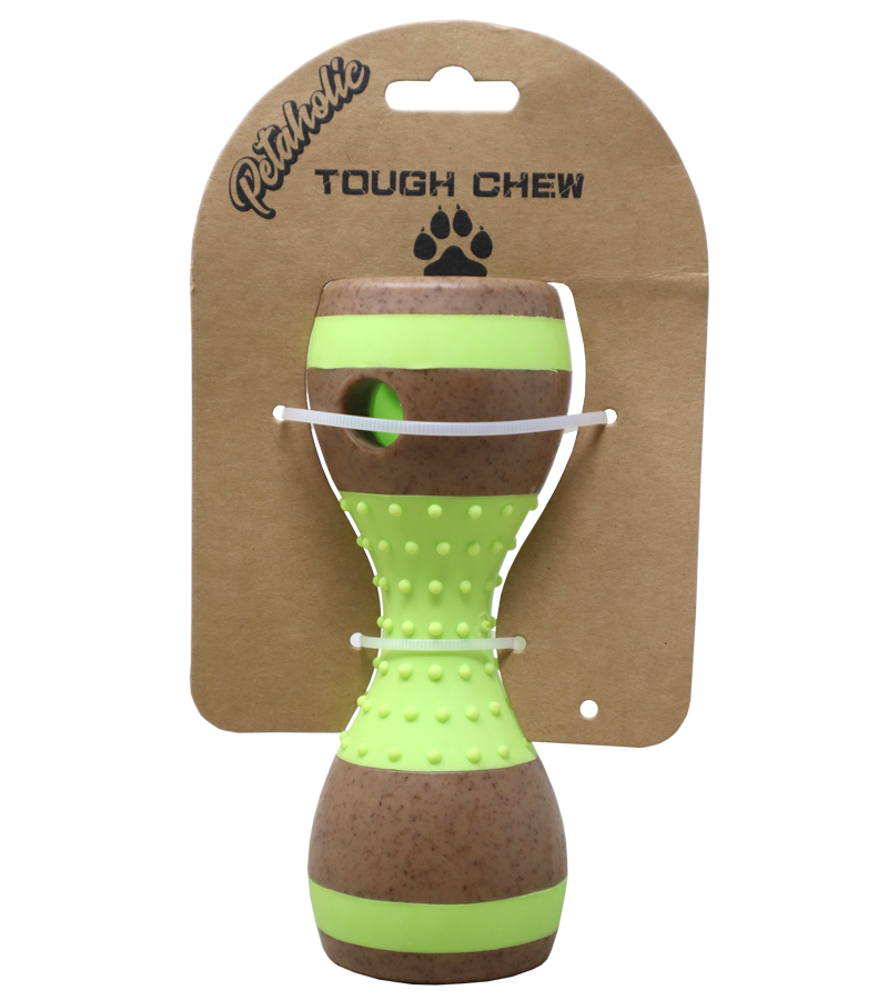 Petaholic Durable Chew Toy - Dual Colour Drum