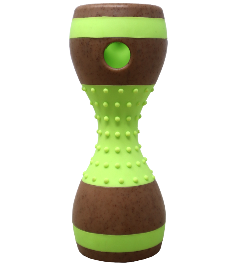 Petaholic Durable Chew Toy - Dual Colour Drum