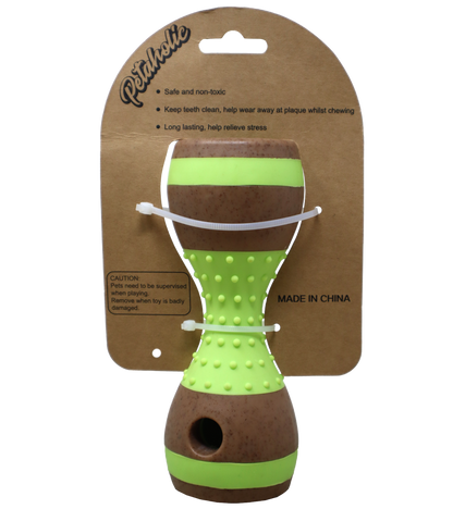 Petaholic Durable Chew Toy - Dual Colour Drum