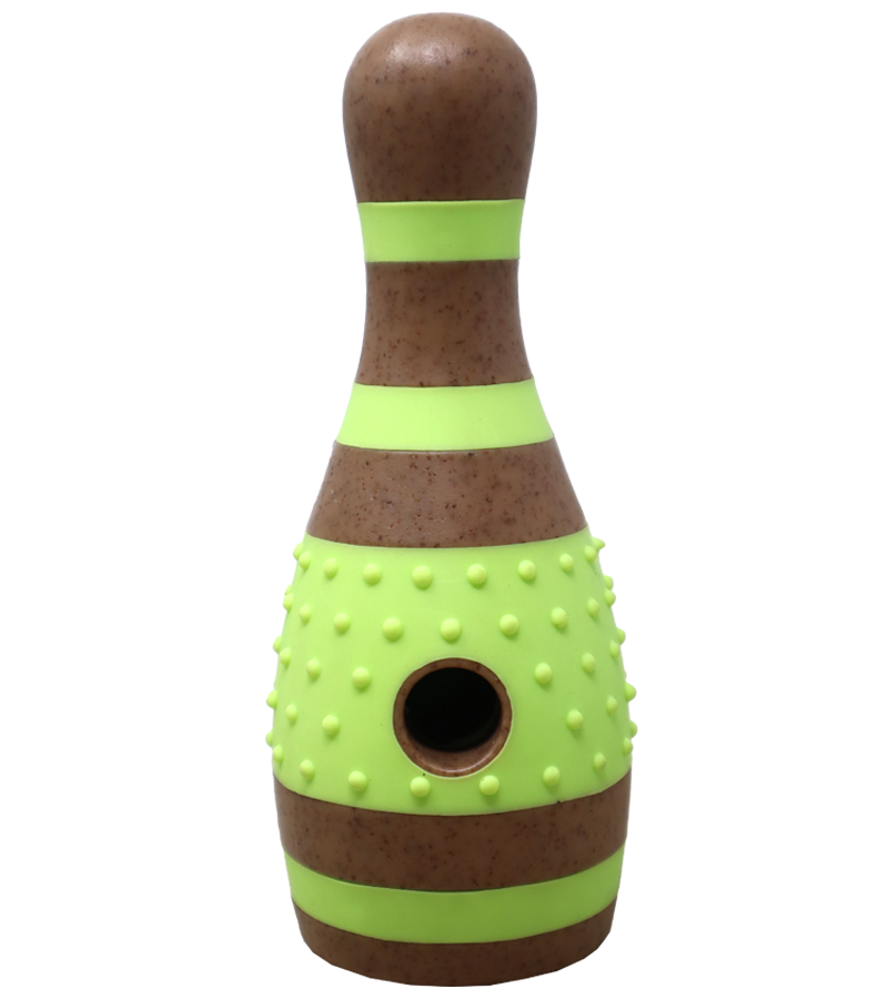 Petaholic Durable Chew Toy - Dual Colour Bottle