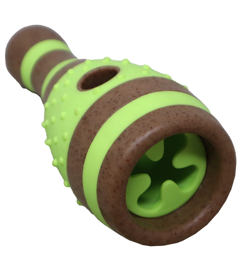 Petaholic Durable Chew Toy - Dual Colour Bottle