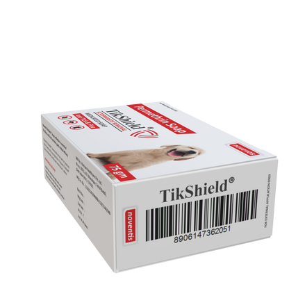 Tikshield ® Permethrin 1% Soap for Dogs - Eliminate Ticks, Fleas and Lice