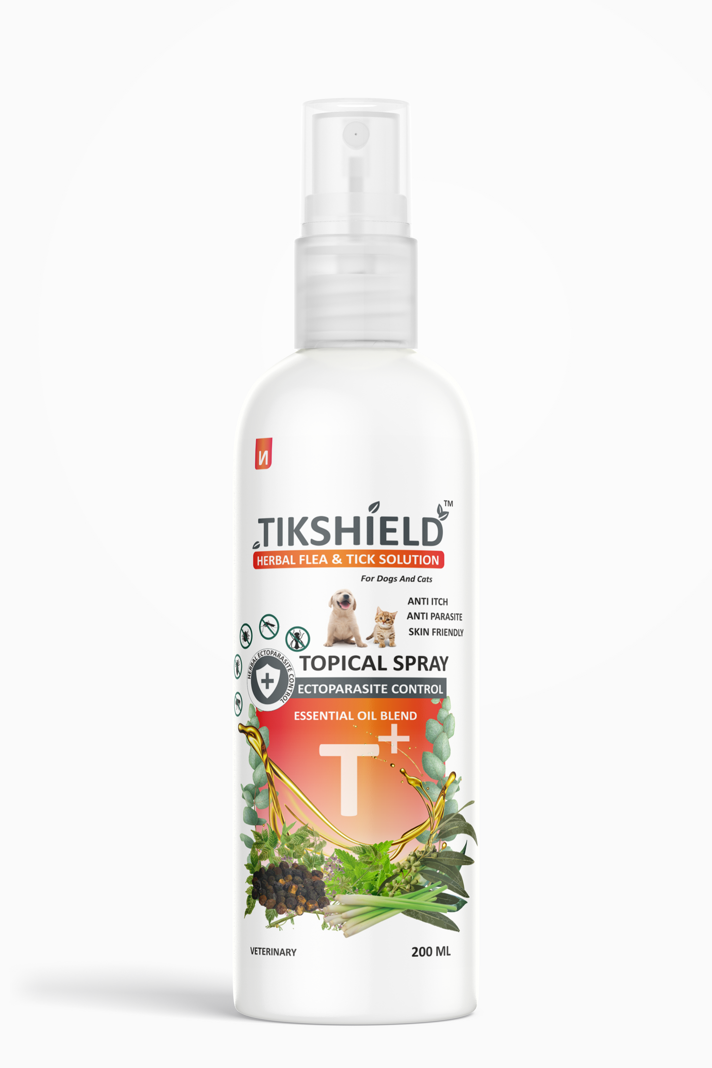 TikShield ® Herbal Flea & Tick Spray