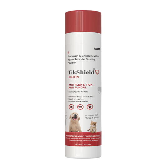 TikShield ® Ultra Dusting Powder : Combat Ticks, Fleas, and Lice