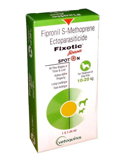 Vetoquinol Fixotic Advance Spot on for dogs