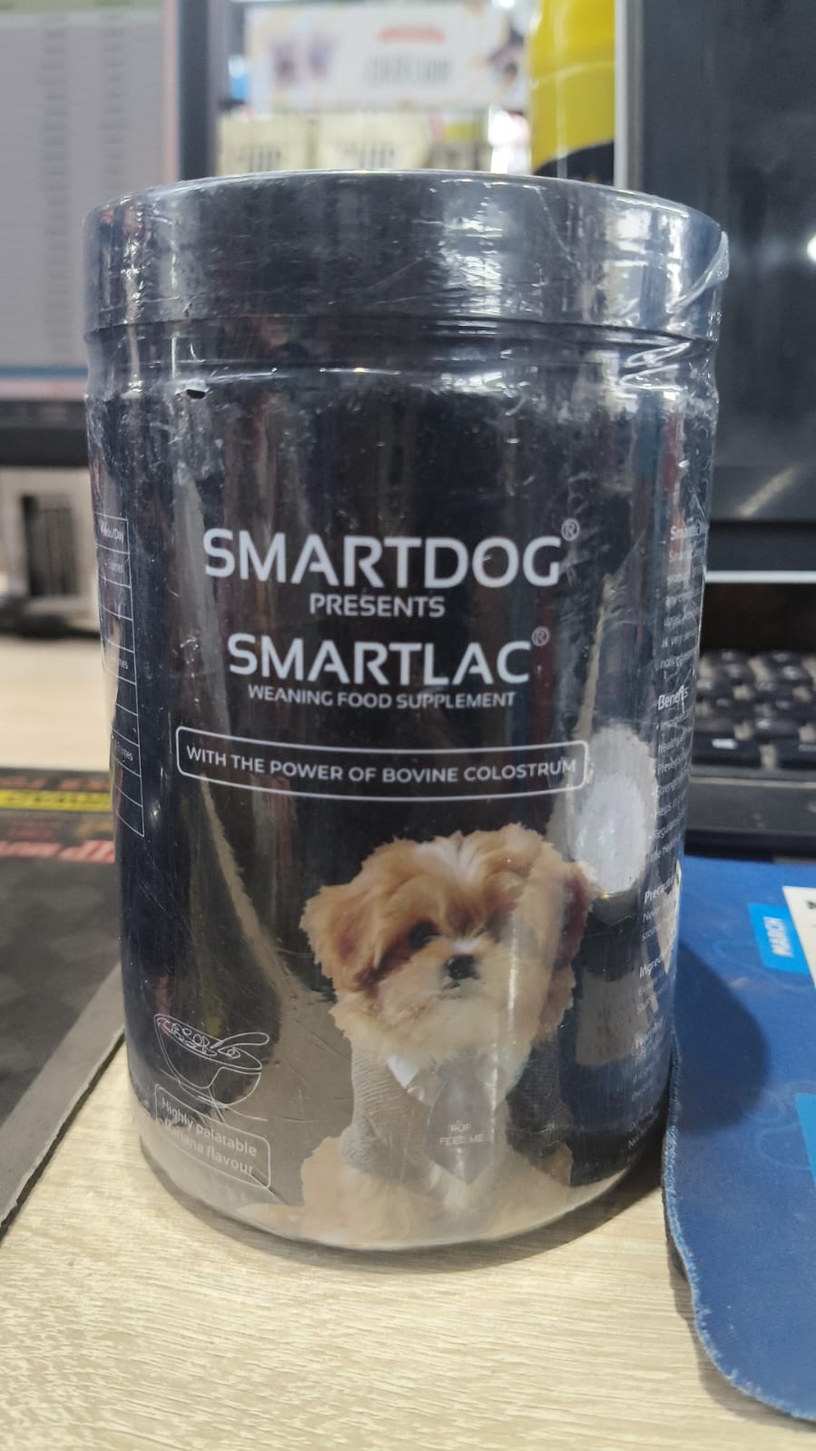 SMARTDOG SmartLac Puppy Weaning Food Supplement, Banana Flavour, 500 g