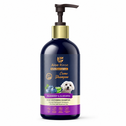 Aloe Rinse Blueberry & Aloe Vera Coat Whitening Shampoo - 300 ml