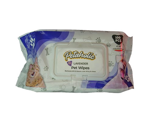 Petaholic Tissue Pet Wipes (100pc)