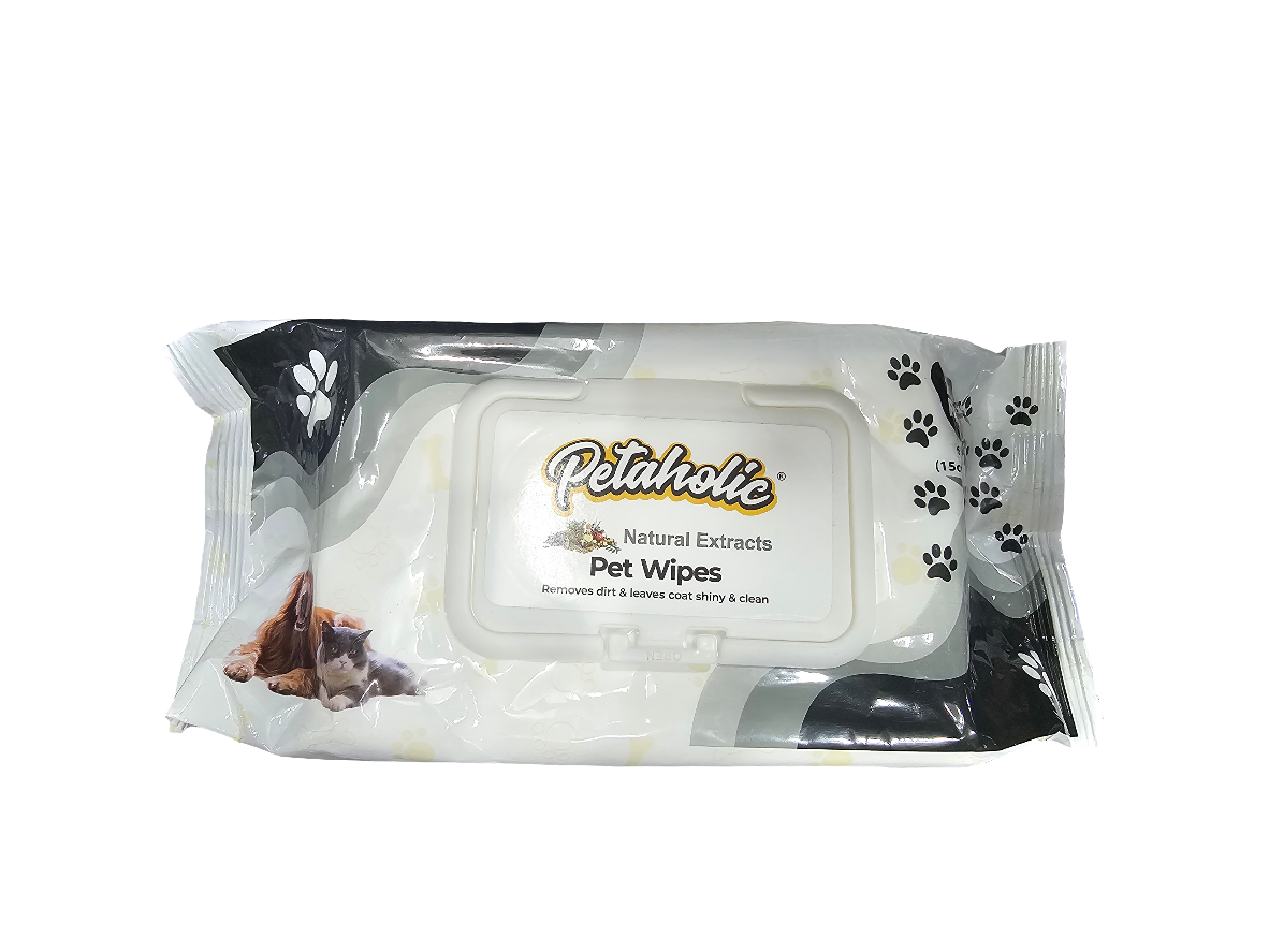 Petaholic Tissue Pet Wipes (100pc)