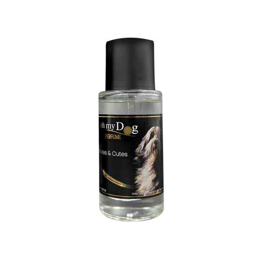 Oh My Dog Pet Perfume Brutes and Cutes 50ml bottle for freshening dogs' coat with herbal odor neutralizer