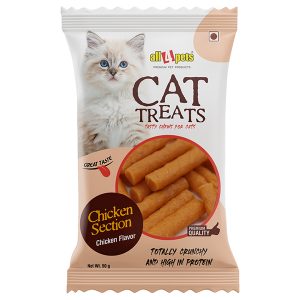 All4pets Chicken Section For Cats 50 Gm (Pack of 2)