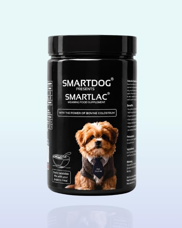 SMARTDOG SmartLac Puppy Weaning Food Supplement, Banana Flavour, 500 g