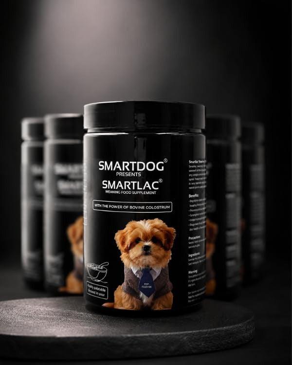 SMARTDOG SmartLac Puppy Weaning Food Supplement, Banana Flavour, 500 g