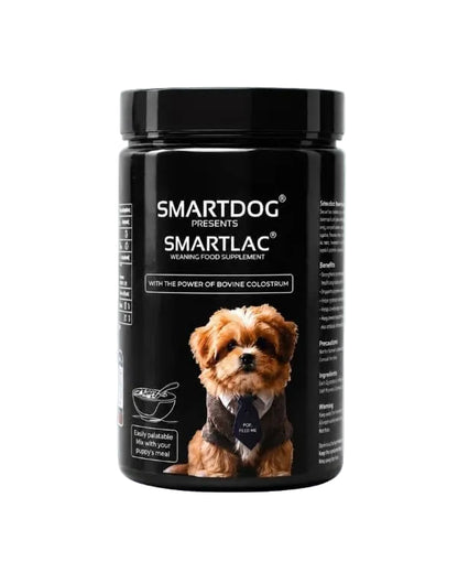 SMARTDOG SmartLac Puppy Weaning Food Supplement, Banana Flavour, 500 g