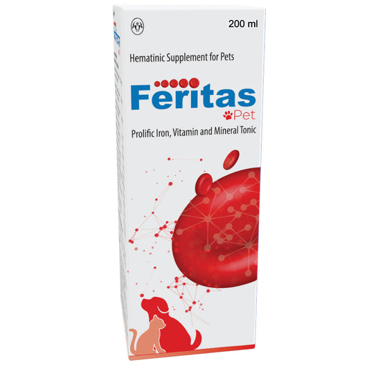 Intas Feritas Pet Hematinic Supplement for Dogs and Cats