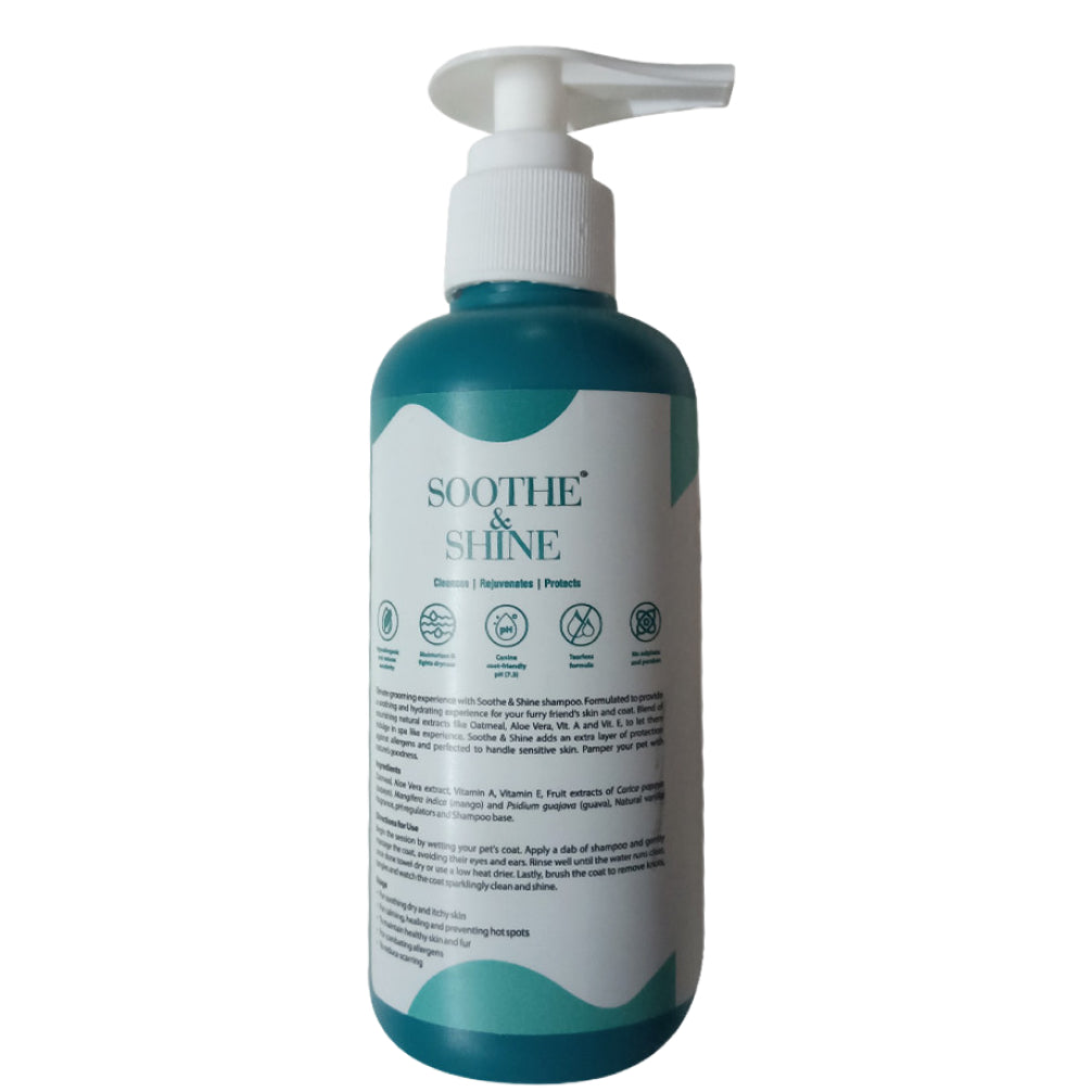 Intas Soothe & Shine Shampoo for Dogs