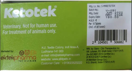 All4Pets Ketotek Tablet - Pet Central