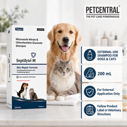 Septilyte-M Miconazole & Chlorhexidine Pet Shampoo
