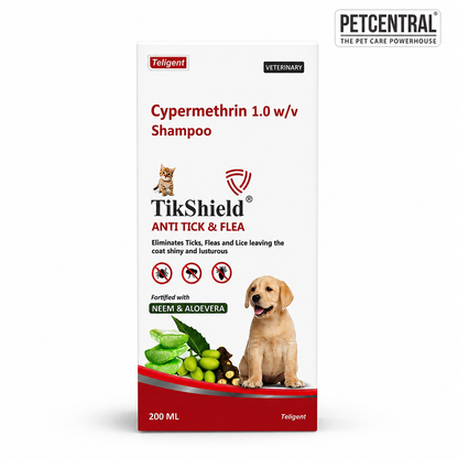 TikShield Cypermethrin Anti-Tick & Flea Shampoo