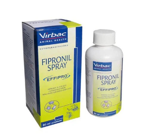 Virbac EFFIPRO™ Anti Tick & Flea Fipronil Spray - 80 ml