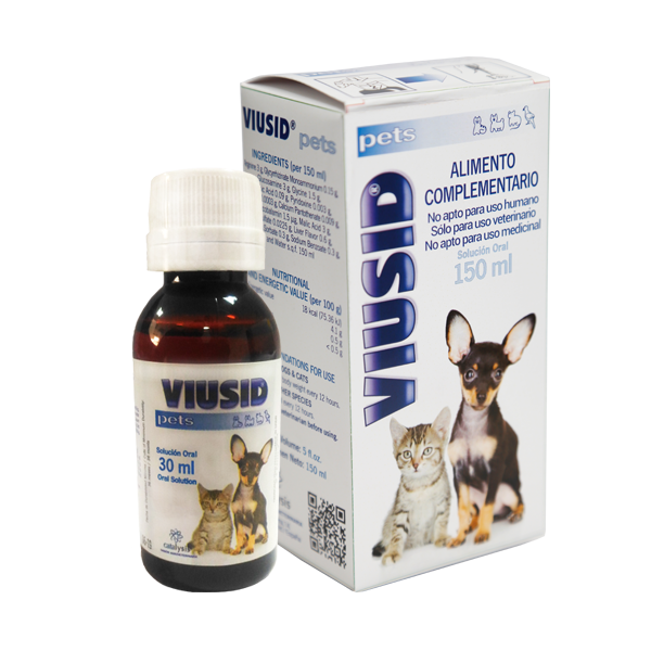 Vuisid Pet 30 ml , Immunobooster and antioxidant for dogs and cats - Pet Central