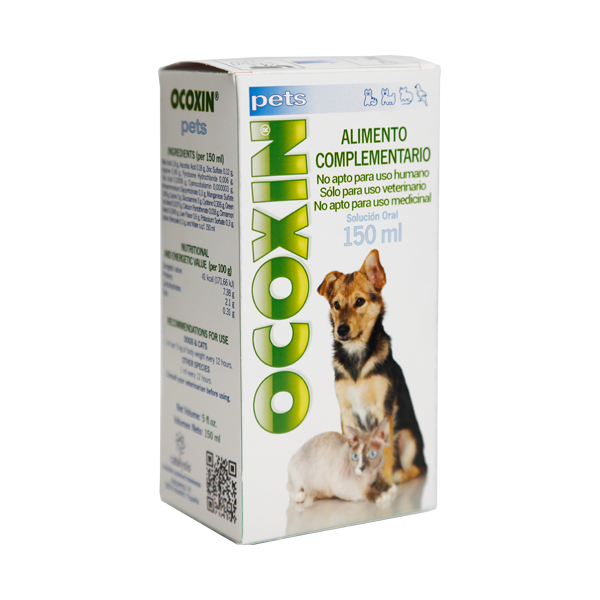 Ocoxin Pet 150 ml, Complementary therapy for cancer, for dogs & cats - Pet Central
