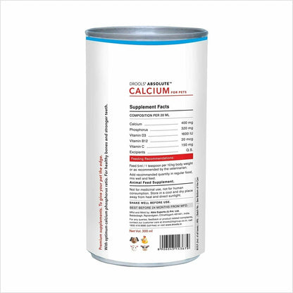 Absolute Calcium Syrup 300ml - Pet Central