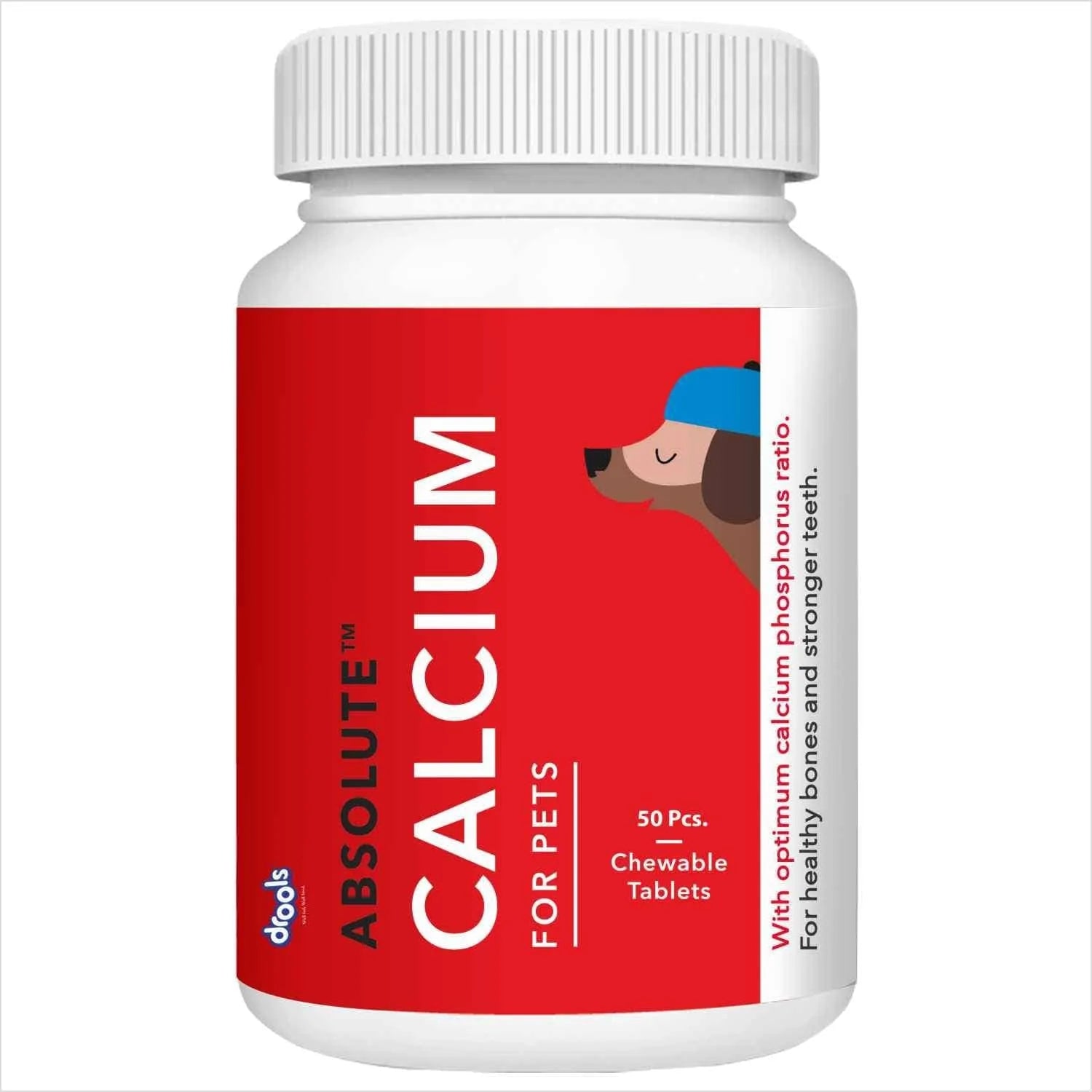 Absolute Calcium Tablet 50 Pcs - Pet Central