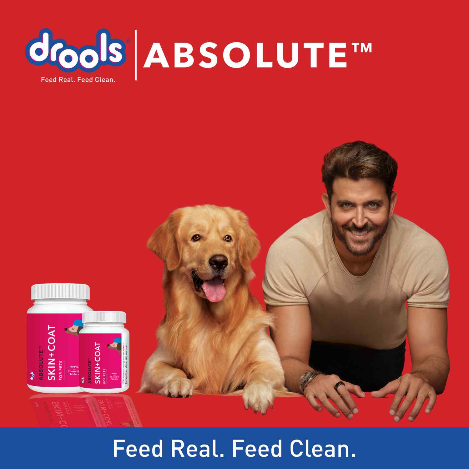 Absolute Skin&Coat Tablet 50 Pcs - Pet Central