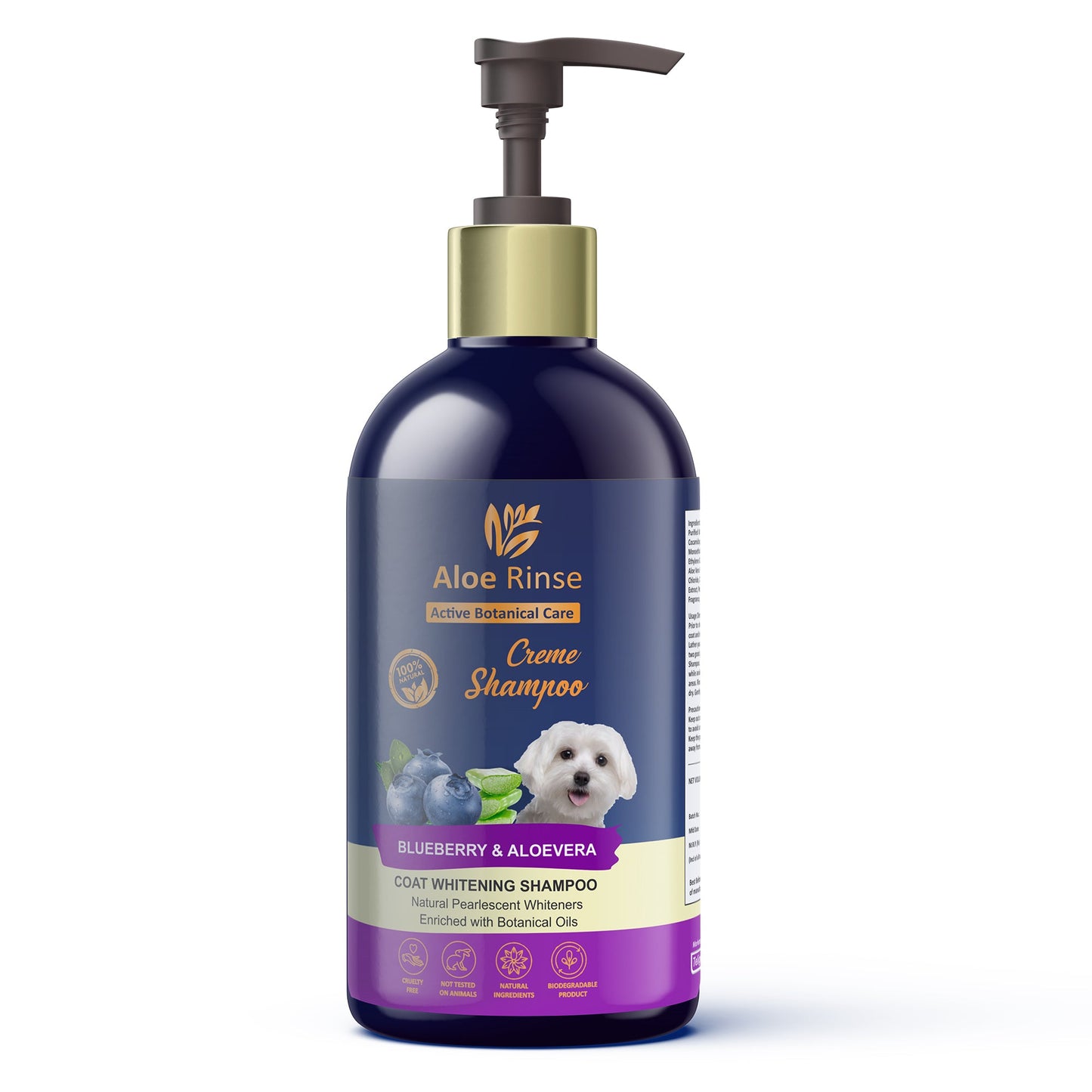 Aloe Rinse® Crème White Coat Shampoo 300 ml - Pet Central