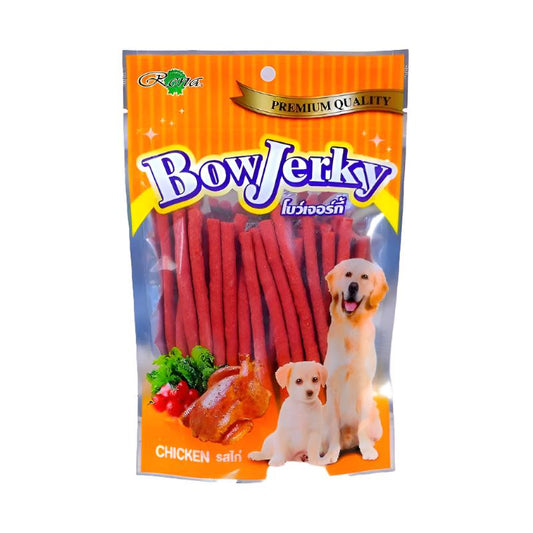 Bow Jerky Chicken Sticks, 200 gm - Pet Central