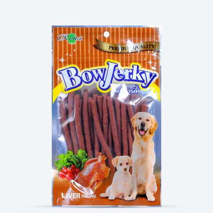 Bow Jerky Liver Sticks, 200 gm - Pet Central