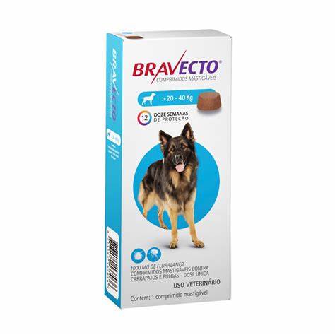 Bravecto1000mg TABLET for Large Dogs 20-40kg - Pet Central
