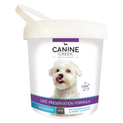 Canine Creek Pup Booster 300gm - Pet Central