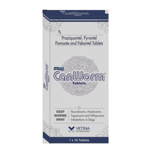 Canworm Tablet 10 Tab - Pet Central