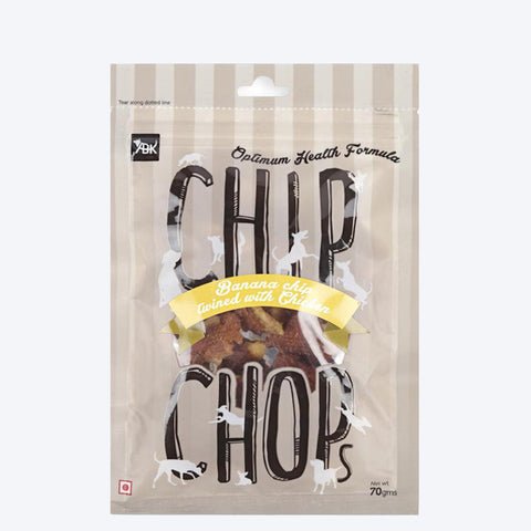 Chip Chops Banana Chicken, 70 gm - Pet Central