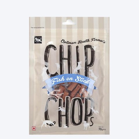 Chip Chops Fish on Stick, 250 gm - Pet Central