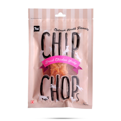 Chip Chops Sun Dried Chicken Jerky, 250 gm - Pet Central