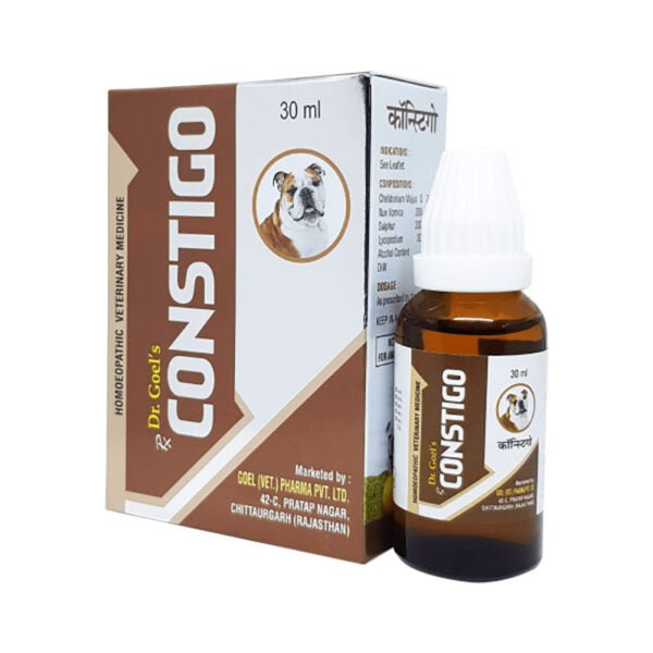 Constigo Homeopathic Drops 20 ml - Pet Central