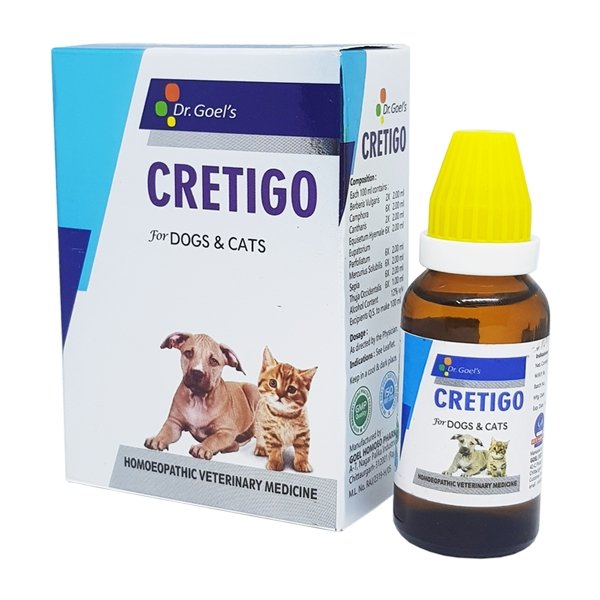 Cretigo Homeopathic Drops 20 ml - Pet Central