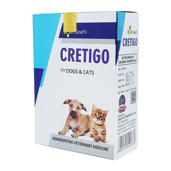 Cretigo Homeopathic Drops 20 ml - Pet Central