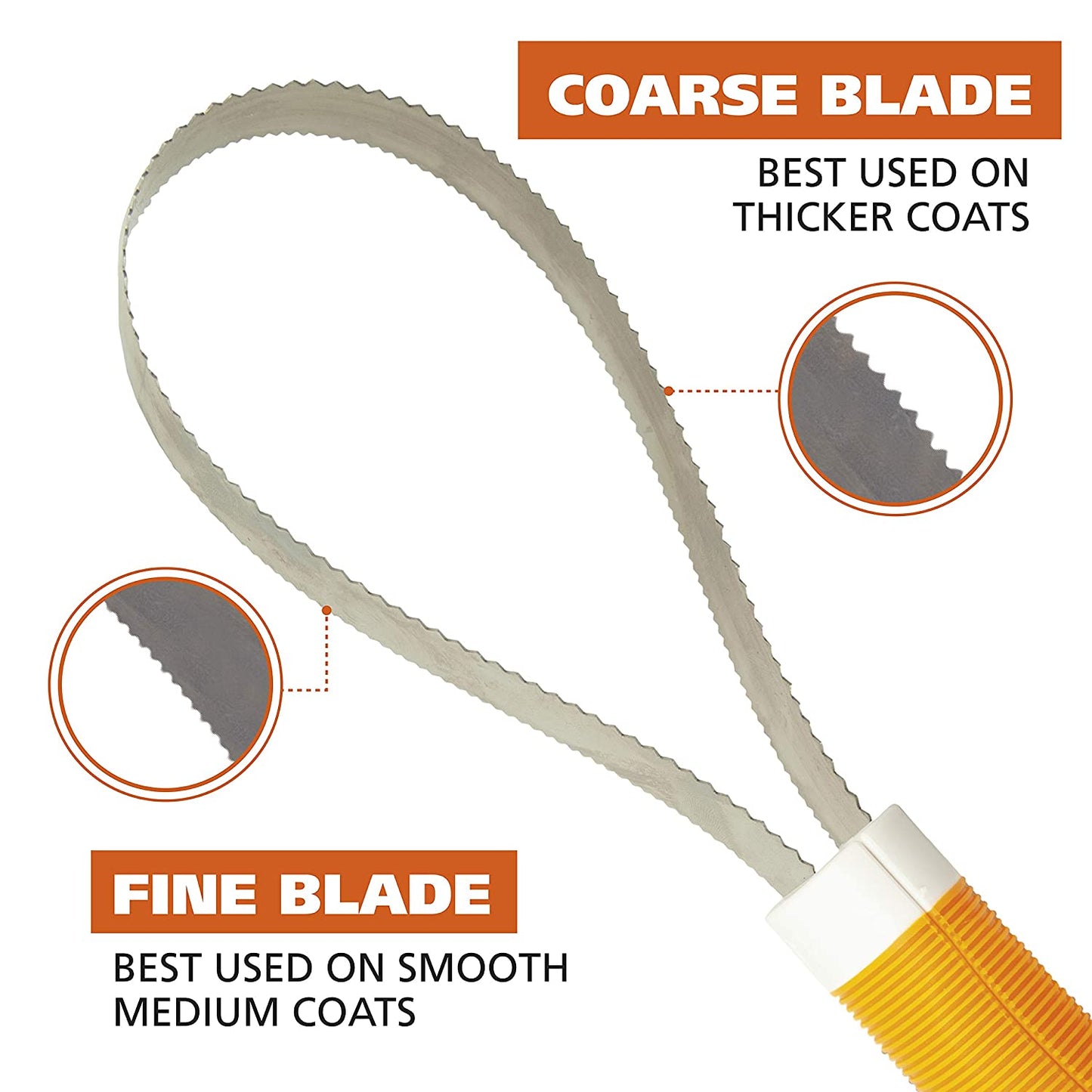 DOUBLE SIDED SHEDDING BLADE - Pet Central