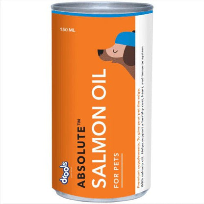 Drools Dog Salmon Oil Syrup 150ml - Pet Central