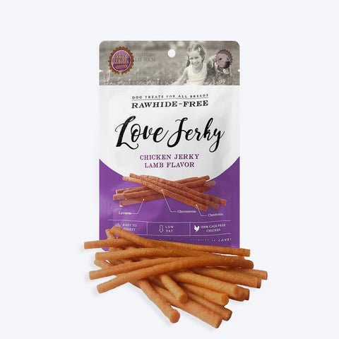 Love Jerky Lamb, 120 gm - Pet Central