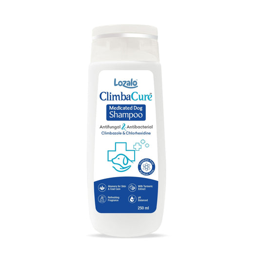 Lozalo ClimbaCure Medicated Dog Shampoo 250 ml - Pet Central
