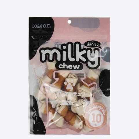 Milky Chew Chicken Bone Style, 10 pieces - Pet Central