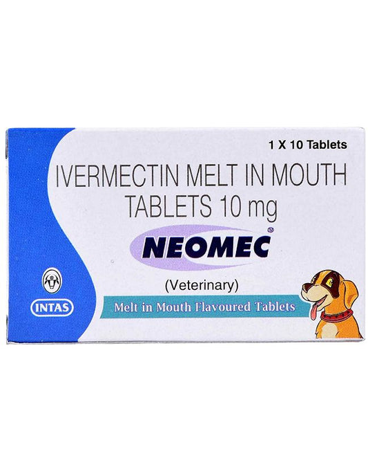 Neomec Tab 50 Tabs (5*10 Pack) - Pet Central