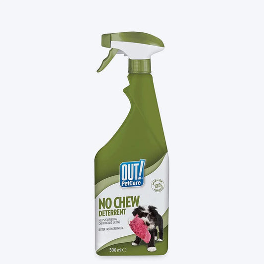 Out! No Chew Deterrent Spray For Dogs - 500 ml - Pet Central