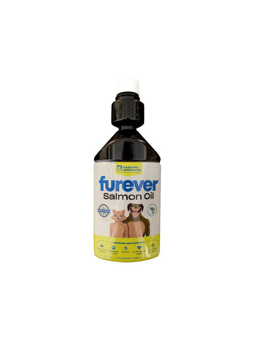 Pawsome Companions Furever Salmon Oil 500 ml - Pet Central