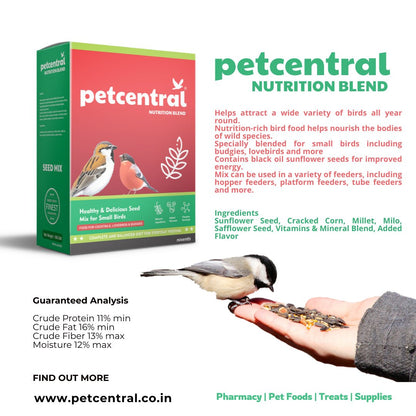 Petcentral Nutrition Blend for Small Birds - Pet Central